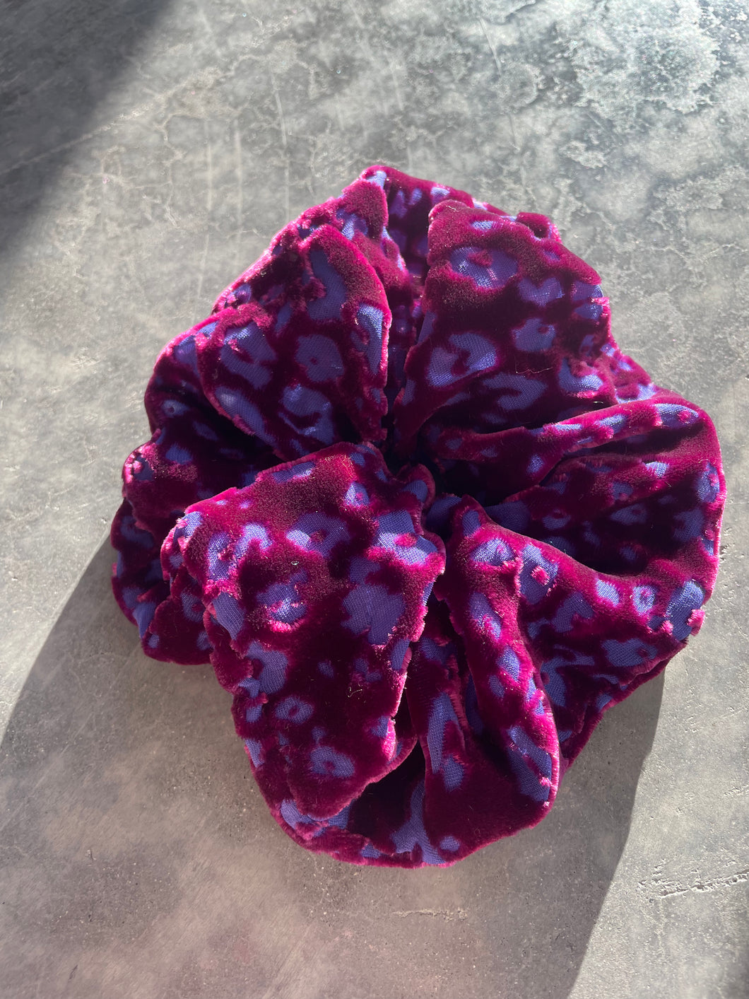 Velvet Devoré Scrunchies