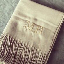 Load image into Gallery viewer, Monogrammed Scarves
